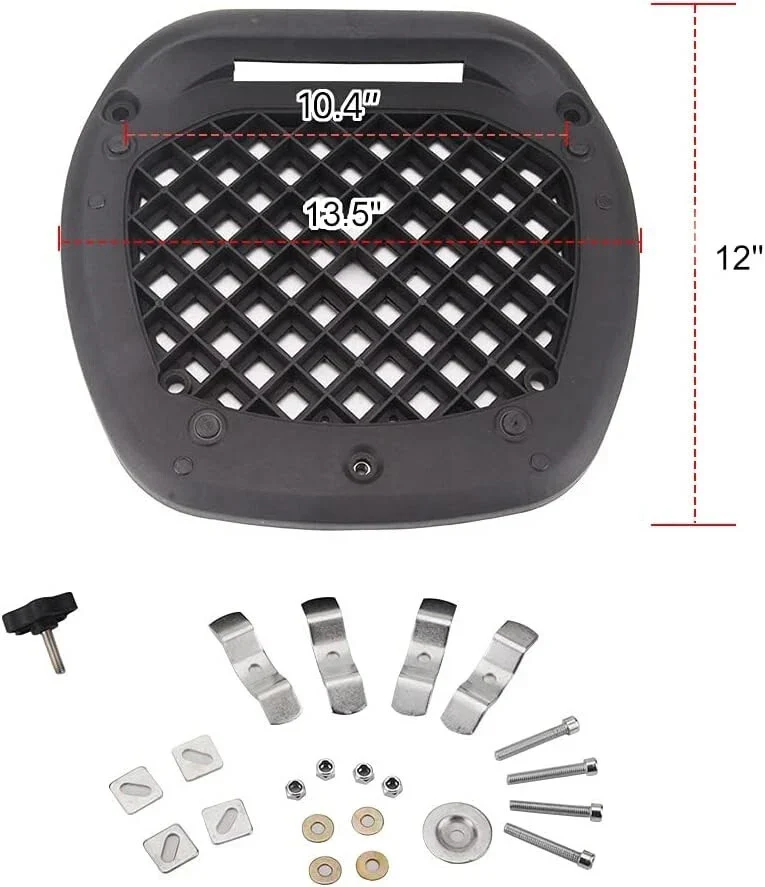 48L Motorcycle Tour Tail Box Trunk Luggage Lock Storage **Read Condition** - Image 17