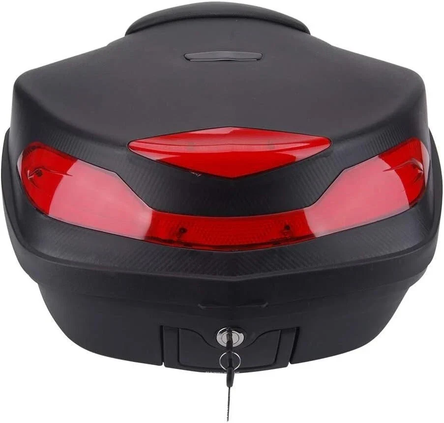 48L Motorcycle Tour Tail Box Trunk Luggage Lock Storage **Read Condition** - Image 32