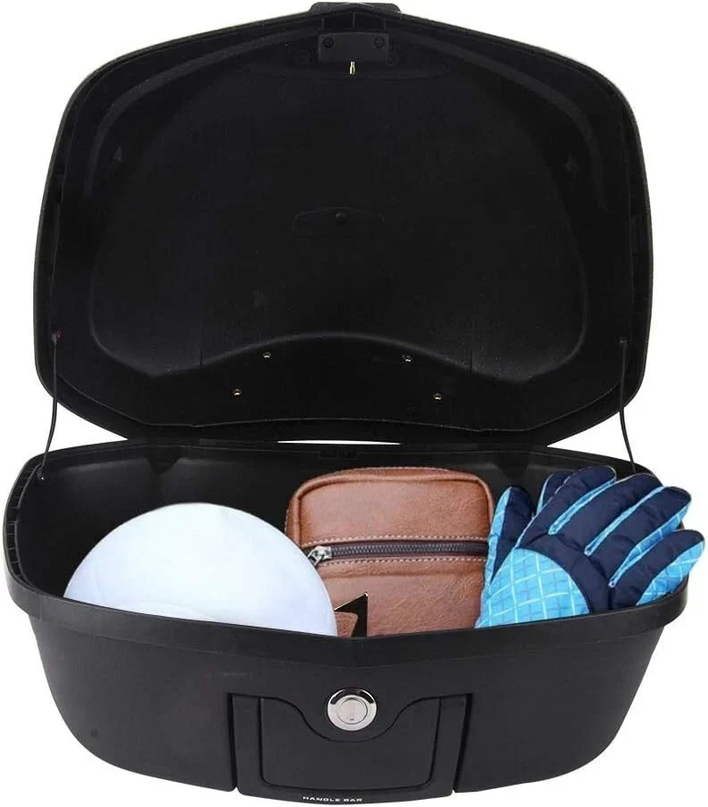 48L Motorcycle Tour Tail Box Trunk Luggage Lock Storage **Read Condition** - Image 8