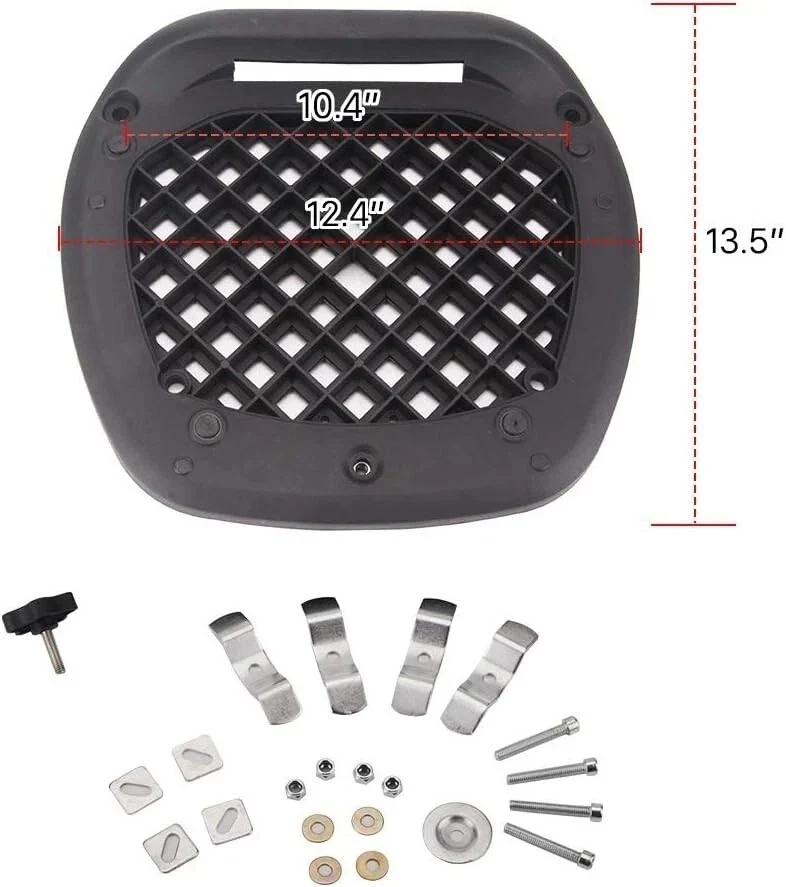 48L Motorcycle Tour Tail Box Trunk Luggage Lock Storage **Read Condition** - Image 9