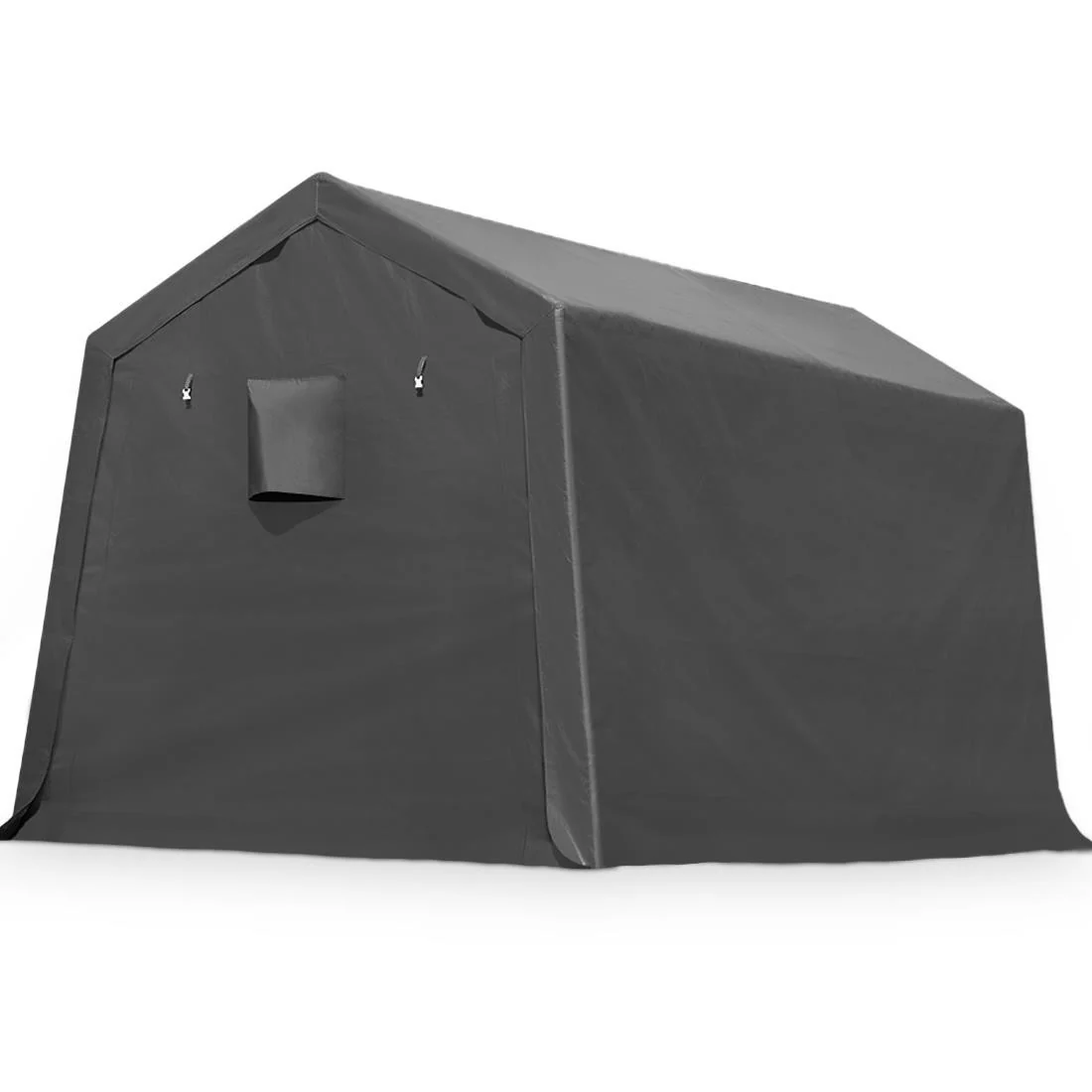 Carport 7X12 | 10X10 FT Anti-Snow Steel Canopy Shed Outdoor Garden Car Shelter - Image 100